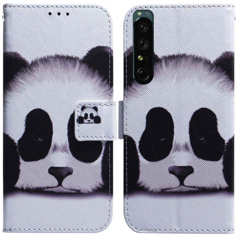 Fliptok / Bőrtok Sony Xperia 1 IV Panda