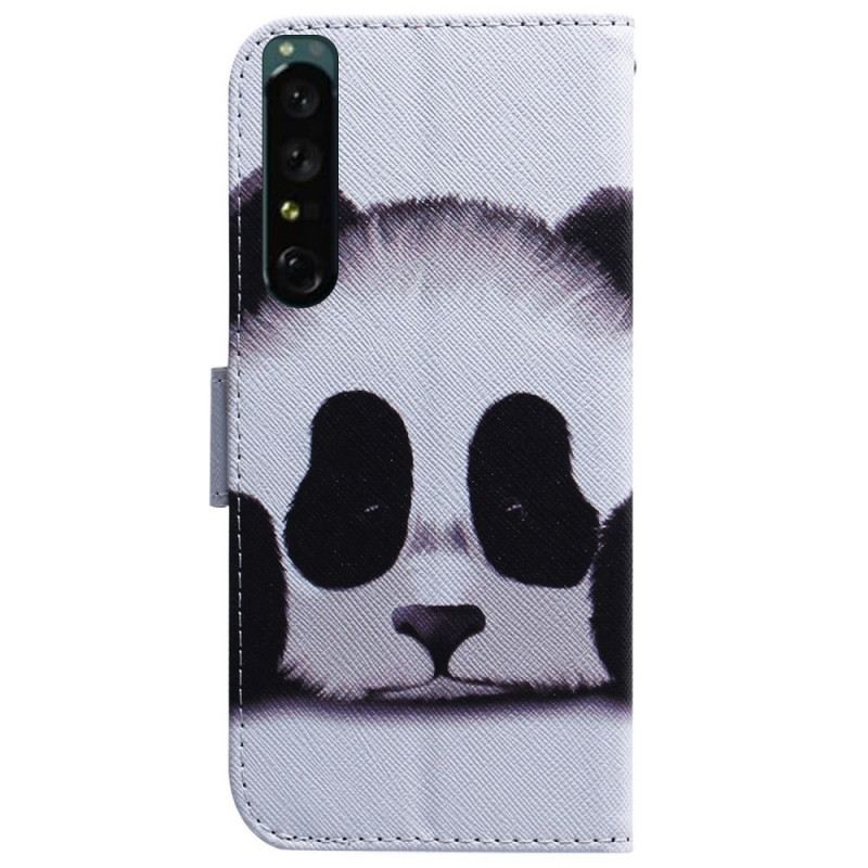 Fliptok / Bőrtok Sony Xperia 1 IV Panda