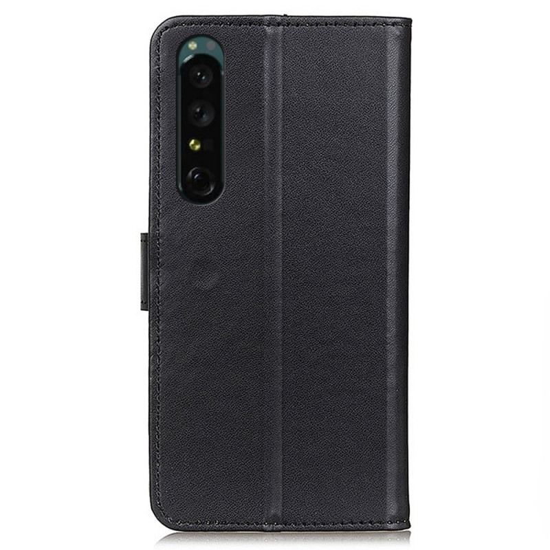 Fliptok / Bőrtok Sony Xperia 1 IV Sima Műbőr