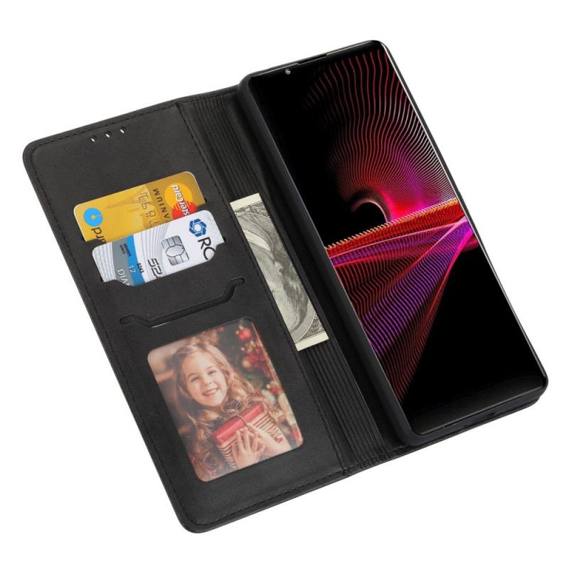 Fliptok / Bőrtok Sony Xperia 1 IV Túl Aranyos Macska