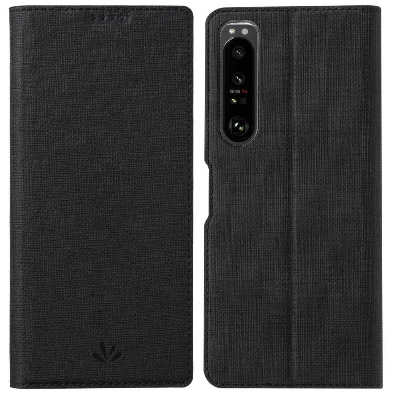 Fliptok Sony Xperia 1 IV Vili Fabric Texture