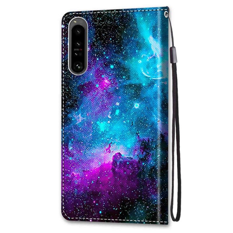 Kinyitható Tokok Sony Xperia 1 IV Kozmikus Égbolt