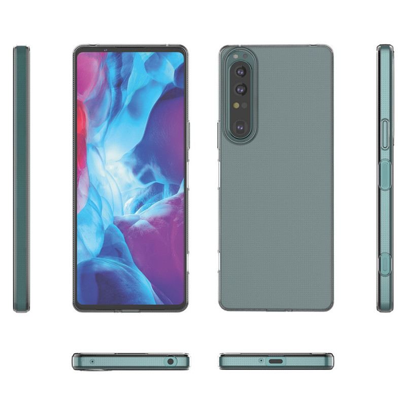 Telefontok Sony Xperia 1 IV Rugalmas Átlátszó