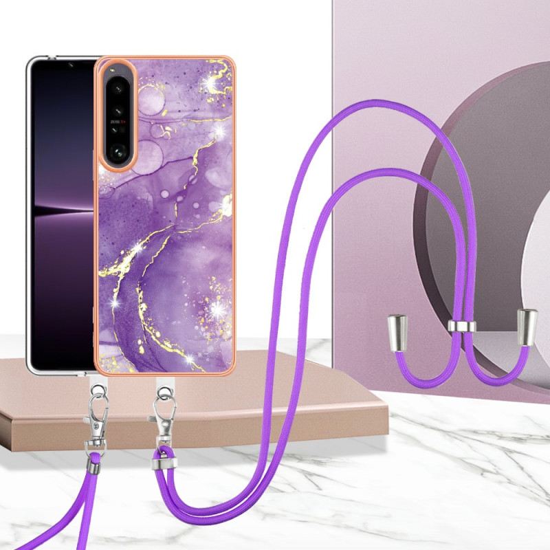 Tok Sony Xperia 1 IV Láncokat Márványzsinórral