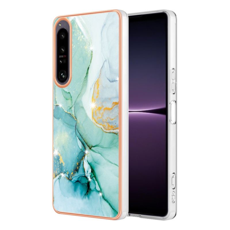 Tok Sony Xperia 1 IV Színes Márvány