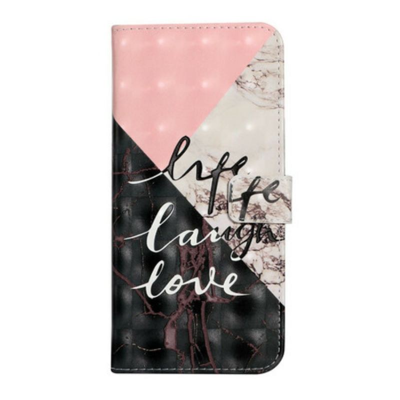 Fliptok Samsung Galaxy S21 FE Life Laugh Love