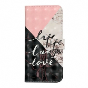 Fliptok Samsung Galaxy S21 FE Life Laugh Love