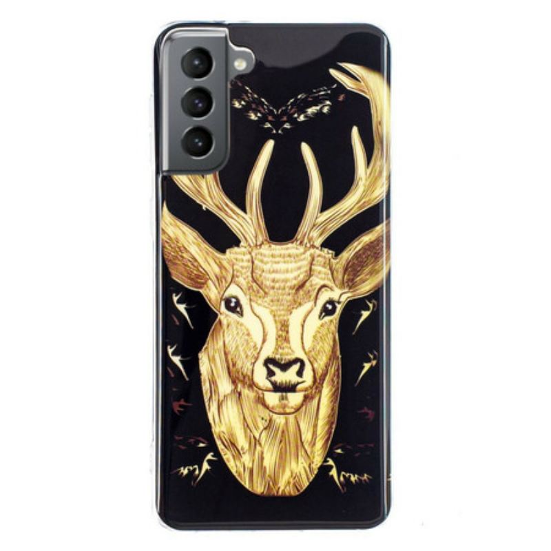 Tok Samsung Galaxy S21 FE Fluoreszkáló Majestic Deer