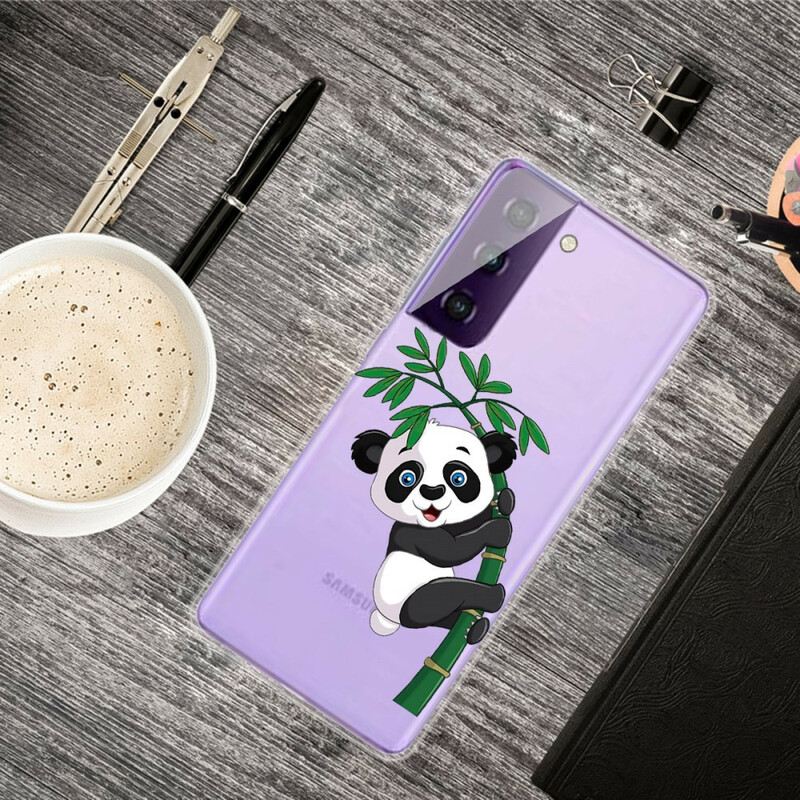 Tok Samsung Galaxy S21 FE Panda Bambuszon