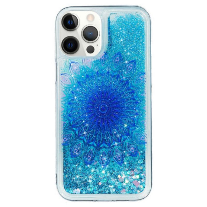 Telefontok iPhone 15 Pro Max Mandala Glitter