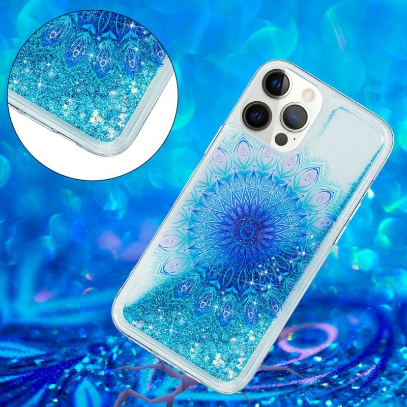 Telefontok iPhone 15 Pro Max Mandala Glitter