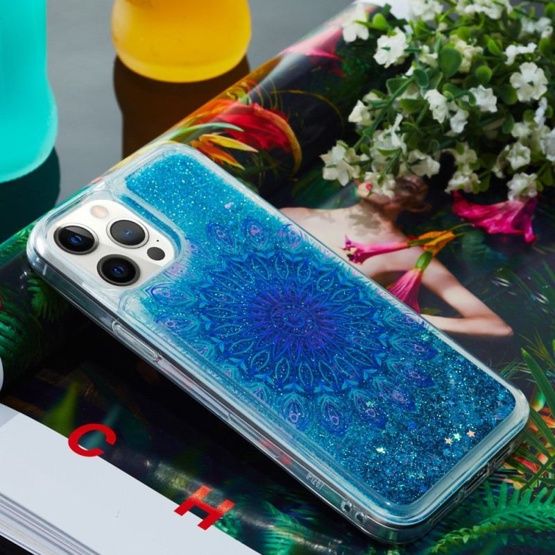 Telefontok iPhone 15 Pro Max Mandala Glitter