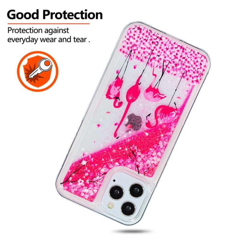 Tok iPhone 15 Pro Max Flamingo Glitter