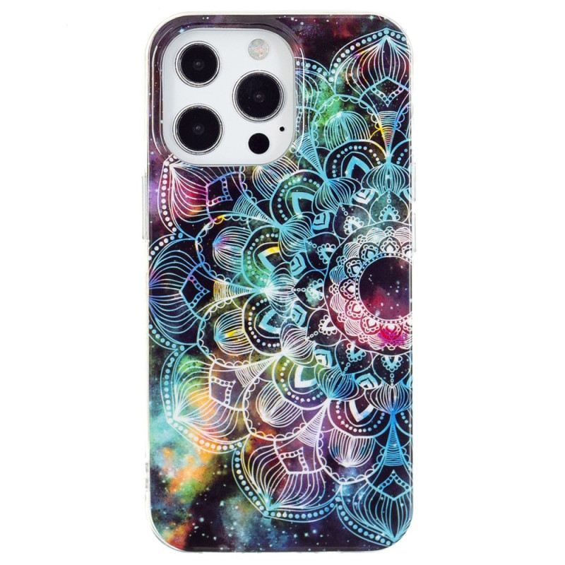 Tok iPhone 15 Pro Max Fluoreszkáló Mandala