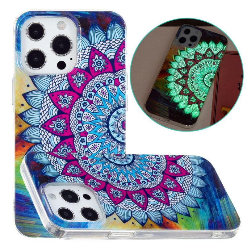 Tok iPhone 15 Pro Max Fluoreszkáló Mandala