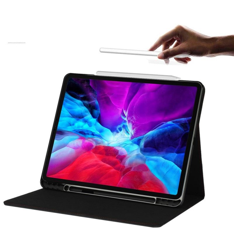 Fliptok iPad Pro 12.9" (2020) Eredeti Litchi Bőr