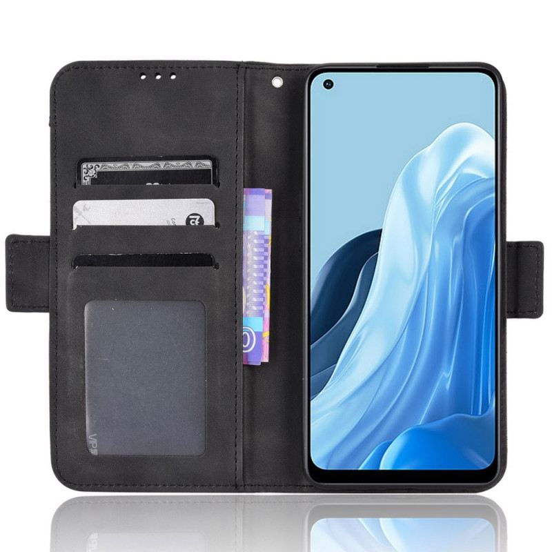 Fliptok / Bőrtok Oppo Reno 7 Multi-card Premier Class