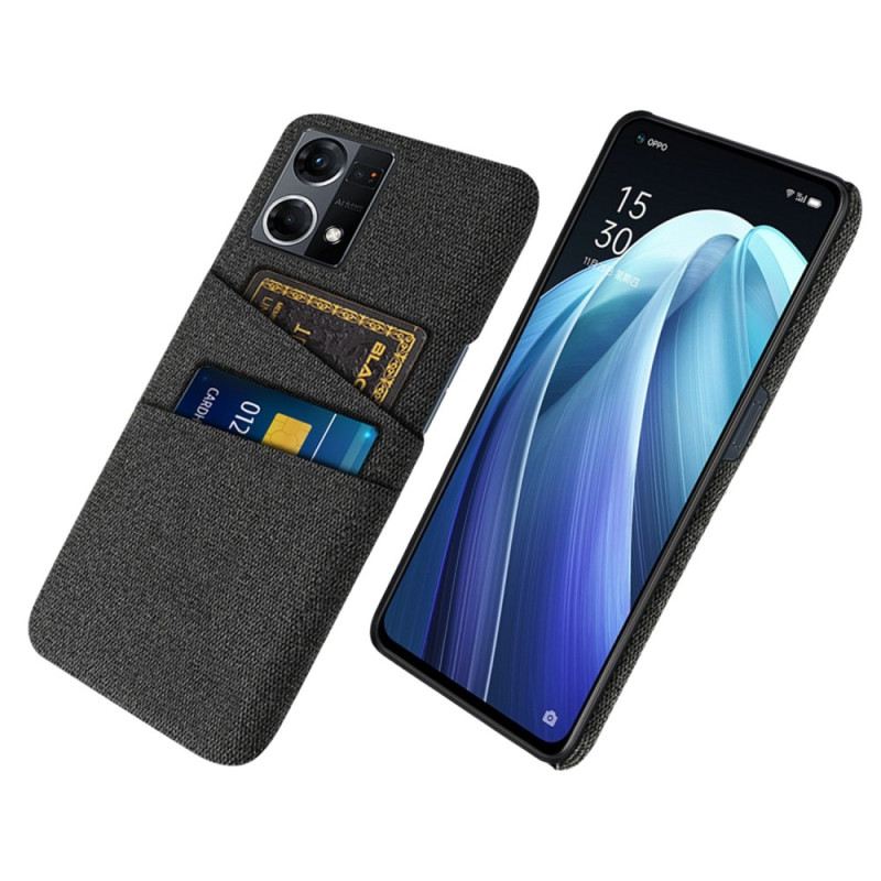 Tok Oppo Reno 7 Szövet Kártyatartó