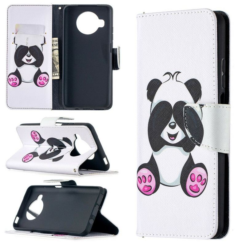 Kinyitható Tokok Xiaomi Mi 10T Lite Panda Fun