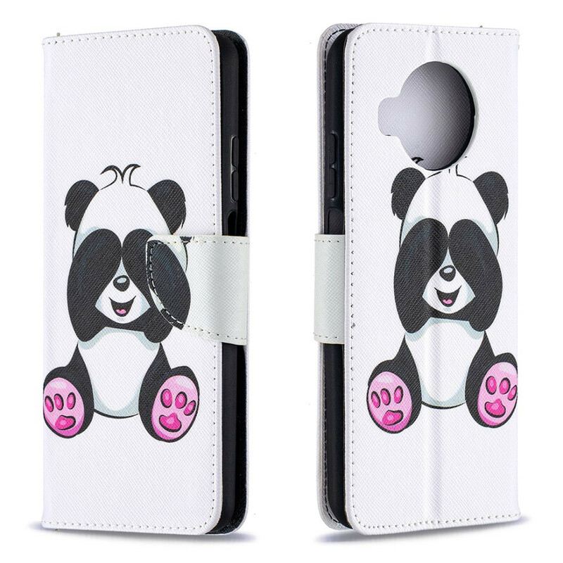 Kinyitható Tokok Xiaomi Mi 10T Lite Panda Fun