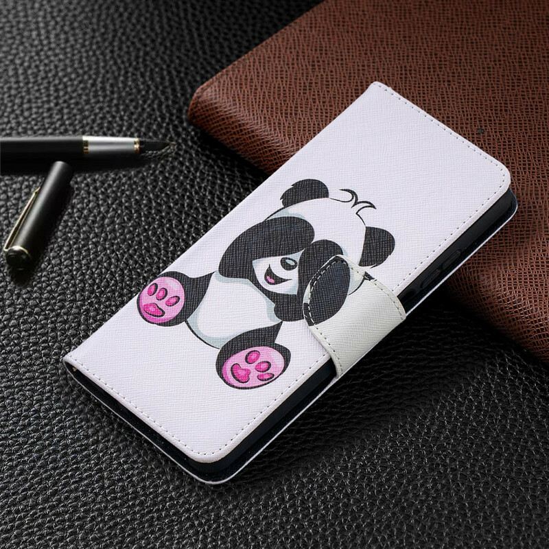 Kinyitható Tokok Xiaomi Mi 10T Lite Panda Fun