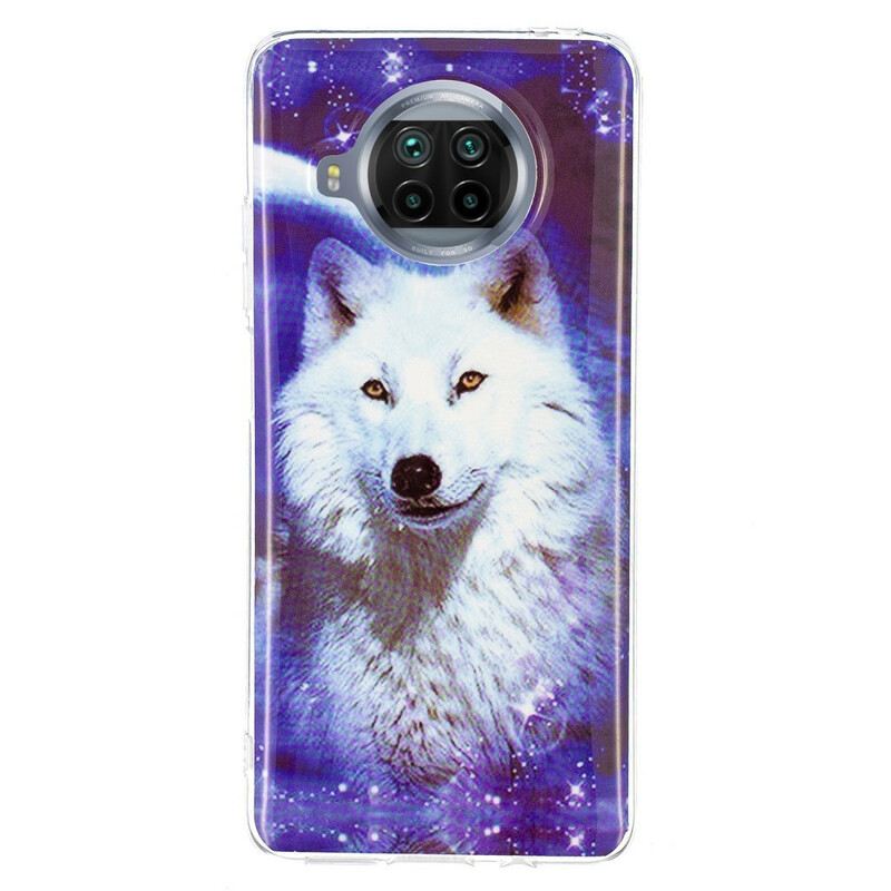 Telefontok Xiaomi Mi 10T Lite Fluoreszkáló Wolf Sorozat