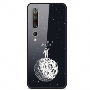 Telefontok Xiaomi Mi 10 / 10 Pro Hello Moon Tempered Glass