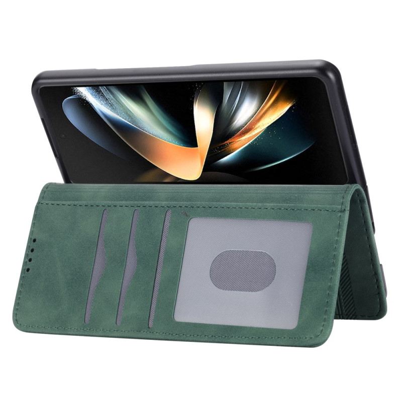 Bőrtok Samsung Galaxy Z Fold 6 Dierfeng