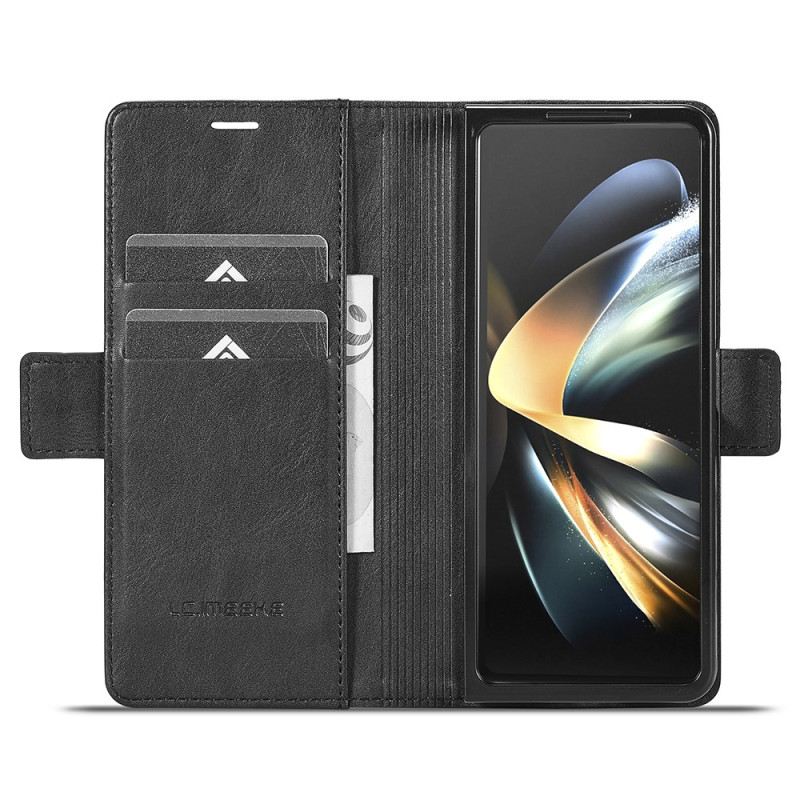 Bőrtok Samsung Galaxy Z Fold 6 Klasszikus Lc.imeeke