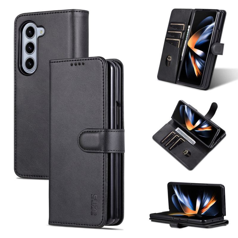 Fliptok Samsung Galaxy Z Fold 6 Azns Bőr Stílus