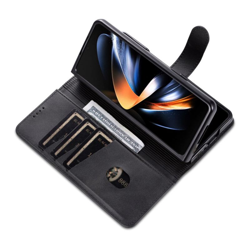 Fliptok Samsung Galaxy Z Fold 6 Azns Bőr Stílus