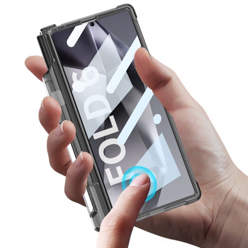 Tok Samsung Galaxy Z Fold 6 Átlátszó Ceruzatartó És Tartó Gkk