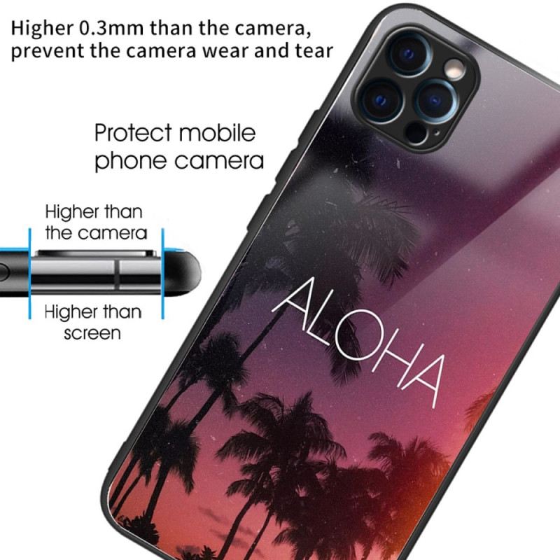 Telefontok iPhone 14 Pro Max Aloha Edzett Üveg