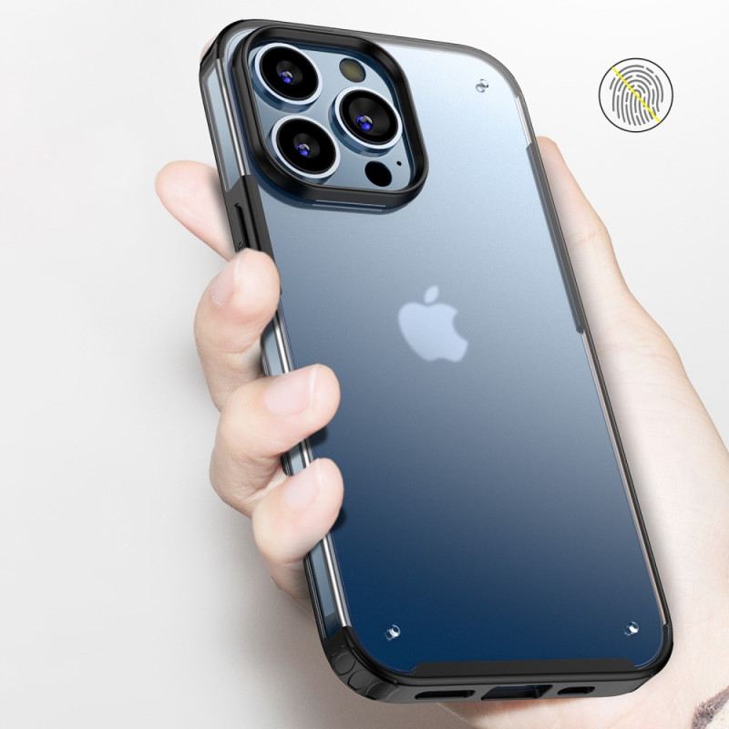 Telefontok iPhone 14 Pro Max Átlátszó Szilikon Élek