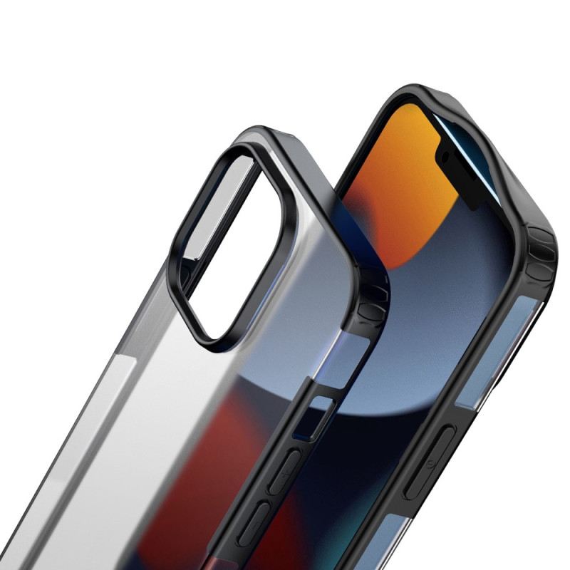 Telefontok iPhone 14 Pro Max Átlátszó Szilikon Élek