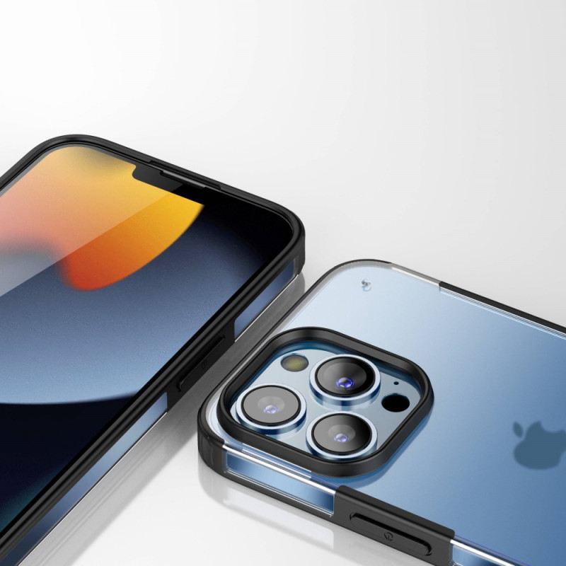 Telefontok iPhone 14 Pro Max Átlátszó Szilikon Élek