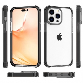 Tok iPhone 14 Pro Max Átlátszó Színes Élek