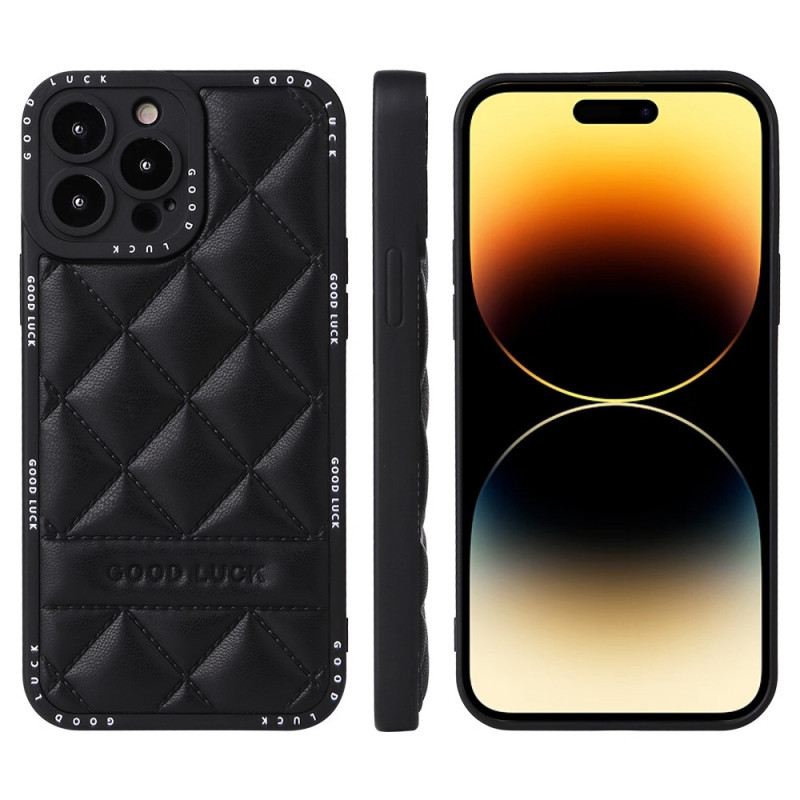 Tok iPhone 14 Pro Max Good Luck Quilted