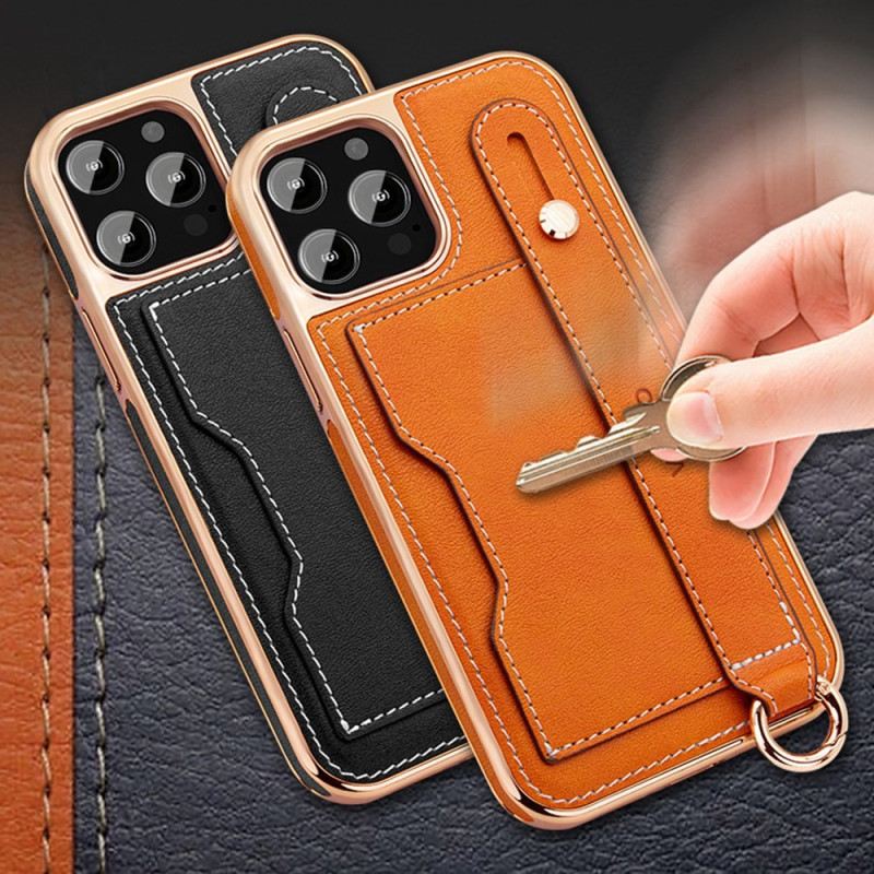 Tok iPhone 14 Pro Max Kártyatartó Vietao Tartópánttal