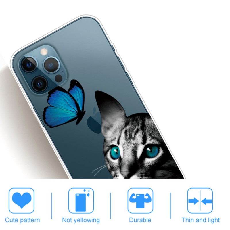 Tok iPhone 14 Pro Max Macska És Pillangó