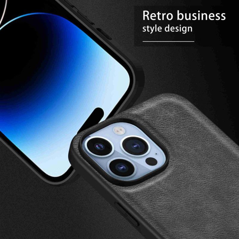 Tok iPhone 14 Pro Max Retro Műbőr