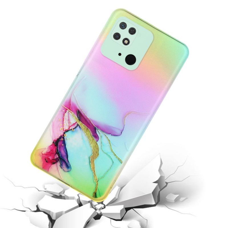 Tok Xiaomi Redmi 10C Marble Art Laser Effect