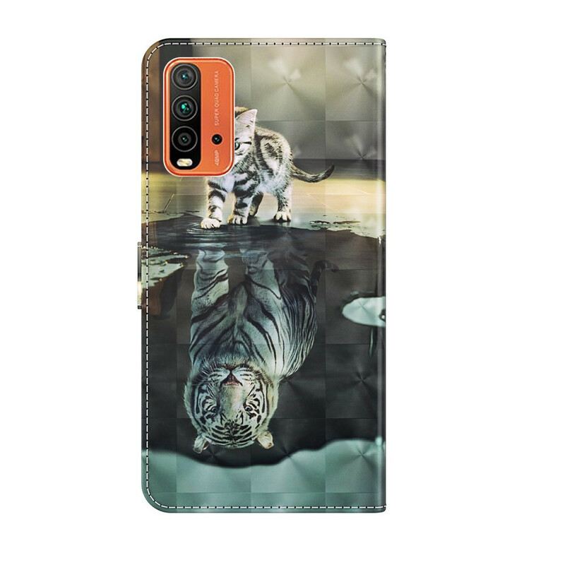 Fliptok / Bőrtok Xiaomi Redmi 9T Ernest. A Tigris