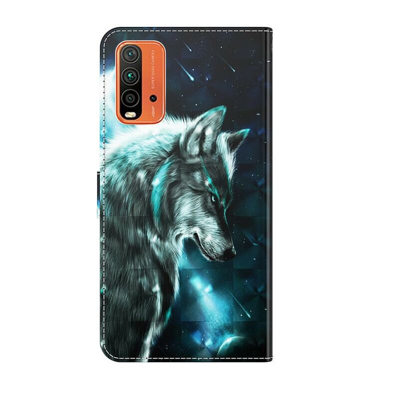 Fliptok Xiaomi Redmi 9T Majestic Wolf