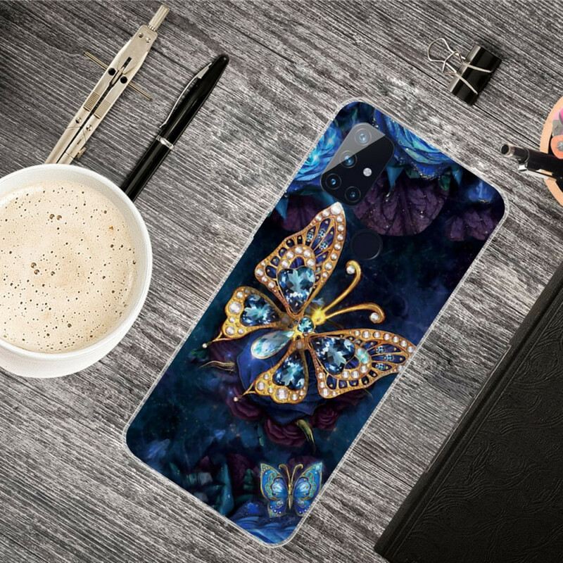 Telefontok OnePlus Nord N10 Butterfly Luxury