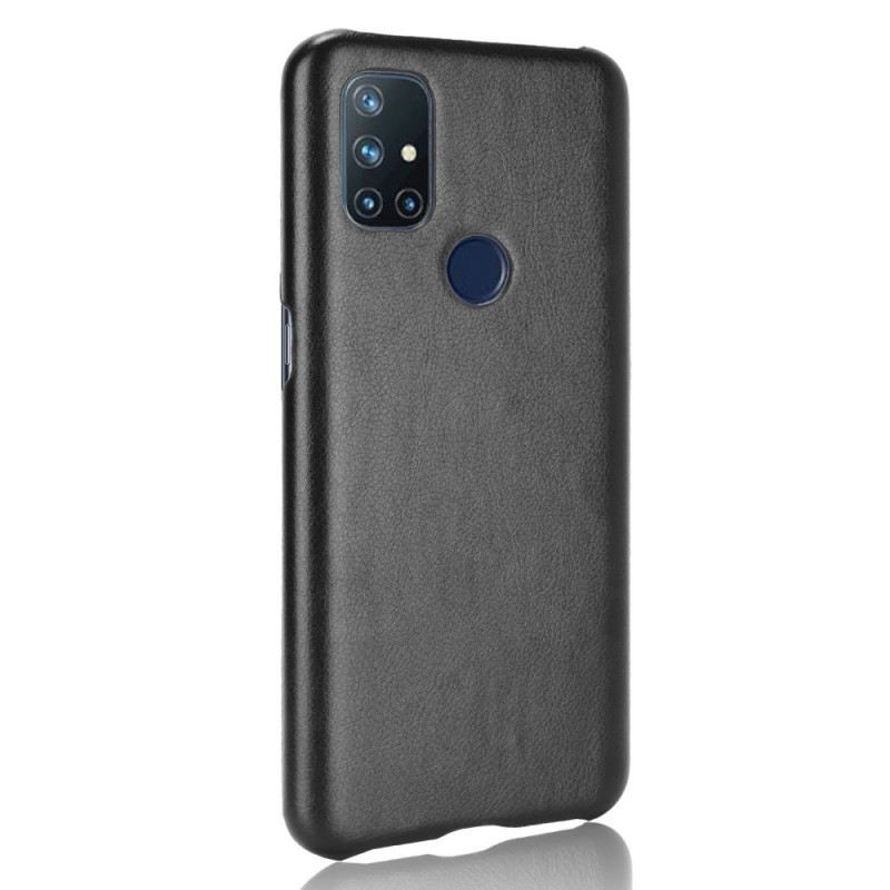 Telefontok OnePlus Nord N10 Litchi Performance Leather Effect