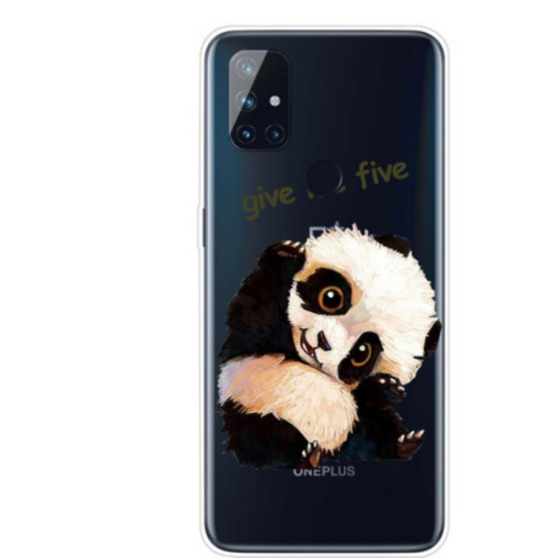 Tok OnePlus Nord N10 Zökkenőmentes Panda Give Me Five