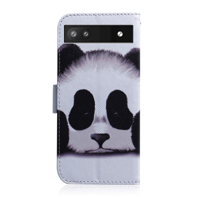 Fliptok / Bőrtok Google Pixel 6A Panda