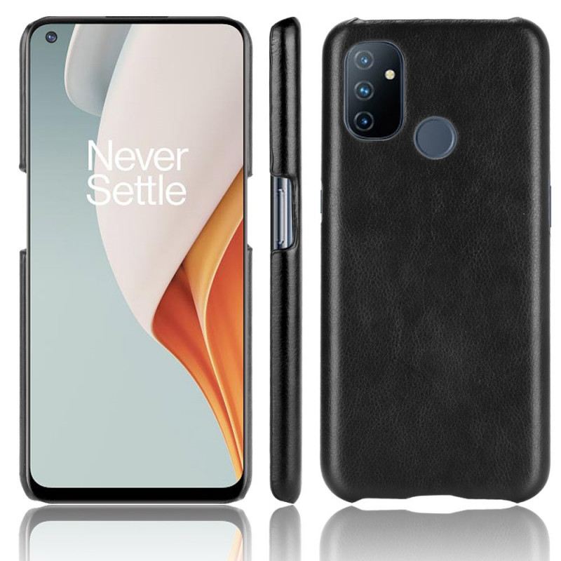 Tok OnePlus Nord N100 Litchi Performance Leather Effect