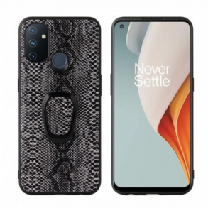 Tok OnePlus Nord N100 Snake Stílusú Gyűrűtartó